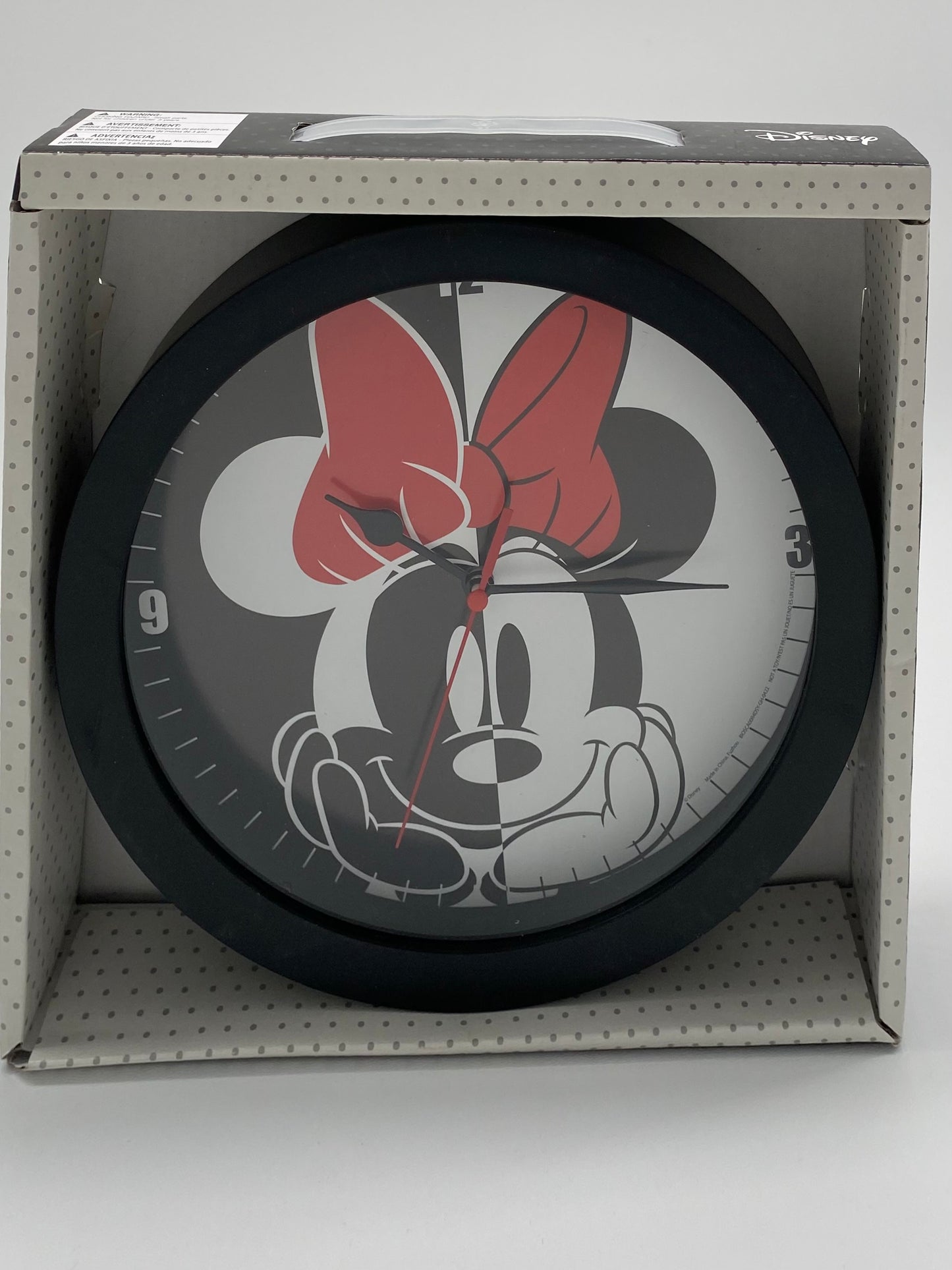 Minnie Mouse Wall Clock